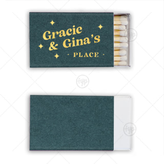 Our Place Matchbook