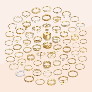 68 Pcs Ring Set