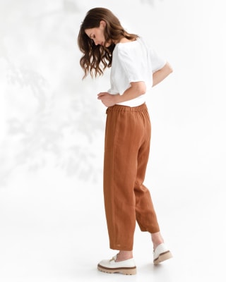 Baggy Linen Pants