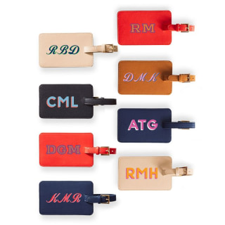 Fillmore Vegan Leather Luggage Tag