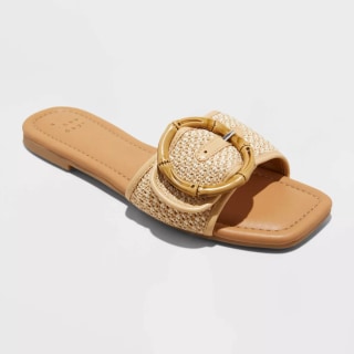 Women's Bennie Buckle Slide Sandals