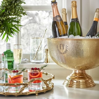 Celebration Monogrammed Wine Bowl