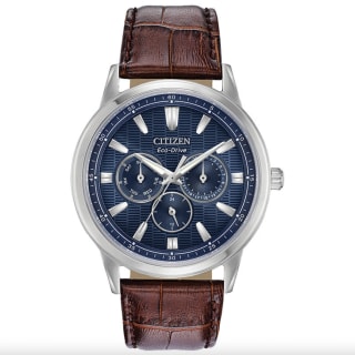 Citizen Eco-Drive Corso Strap Watch with Blue Dial