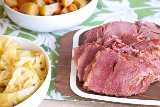 Slow-Cooker Corned Beef and Cabbage