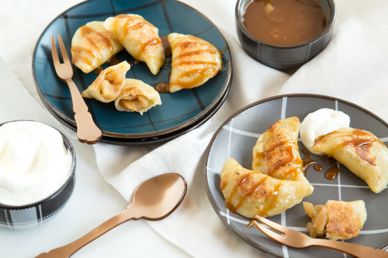 Apple pie-rogies! Easy for dessert or a snack