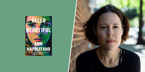 Ann Napolitano and Hello Beautiful book cover