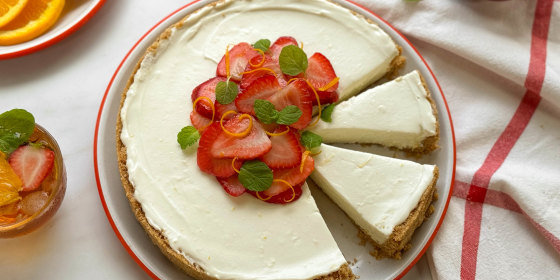 Pimm's No Bake Cheesecake