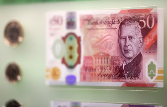 Banknotes featuring a portrait of King Charles III entered circulation on Wednesday for the first time, the Bank of England said in a statement.