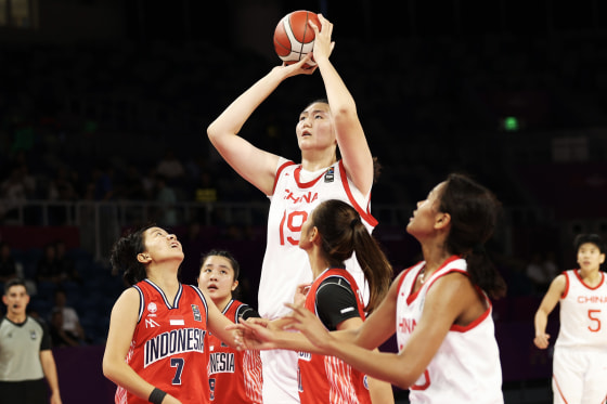 China v Indonesia: Group B - FIBA U18 Women's Asia Cup June 24, 2024.