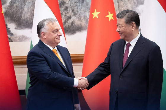 Victor Orban In China