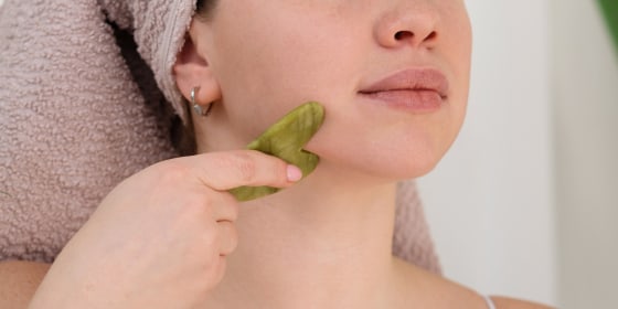 This traditional Chinese healing technique helps alleviate tension, promote lymphatic drainage and reduce inflammation on your face, body and scalp.