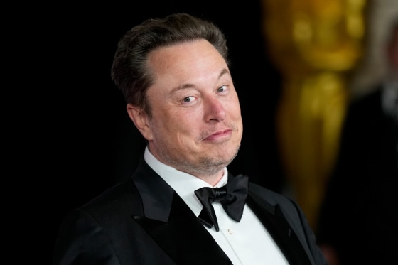 Elon Musk smiling