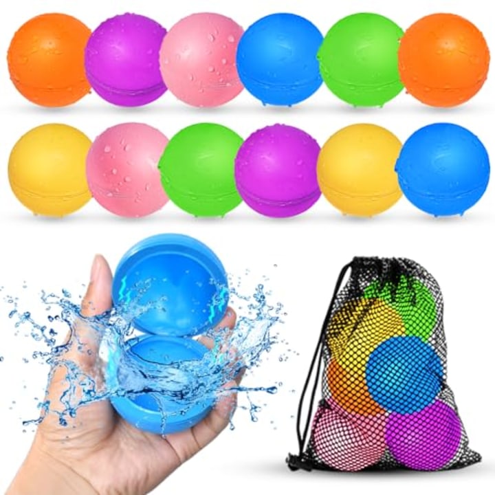 12-Piece Reusable Water Balloons