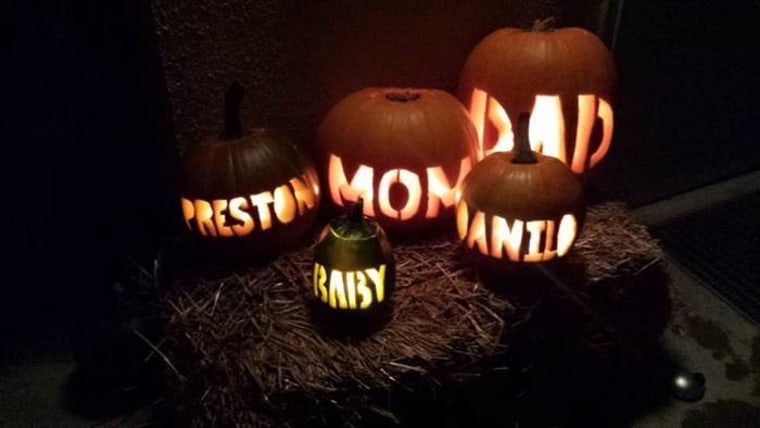 Halloween pregnancy announcements