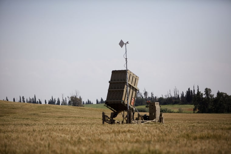 The Israeli Iron Dome missile system in Ashkelon, Israel