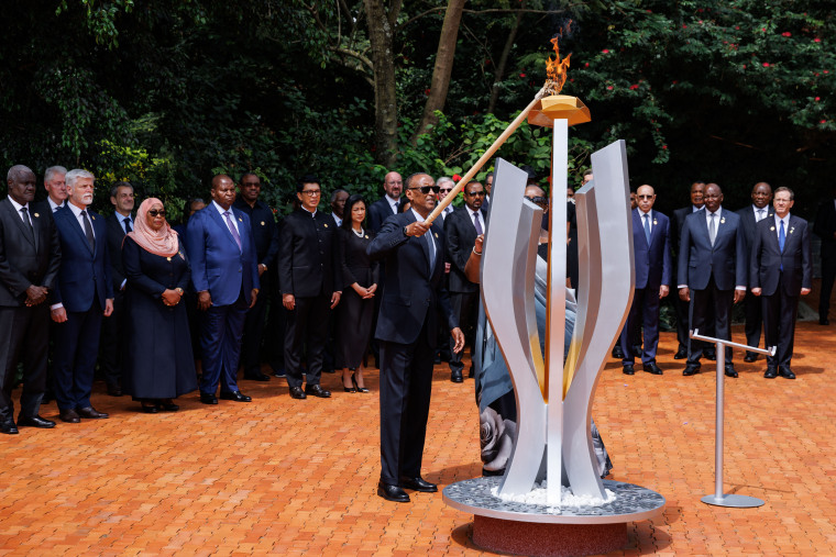 Image: *** BESTPIX *** Rwanda Commemorates 30th Anniversary Of Tutsi Genocide