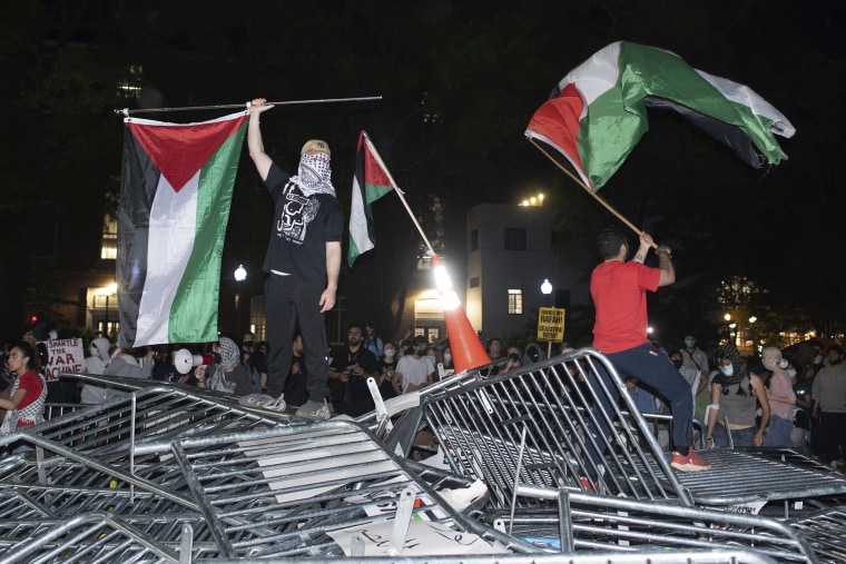 George Washington University Protesters