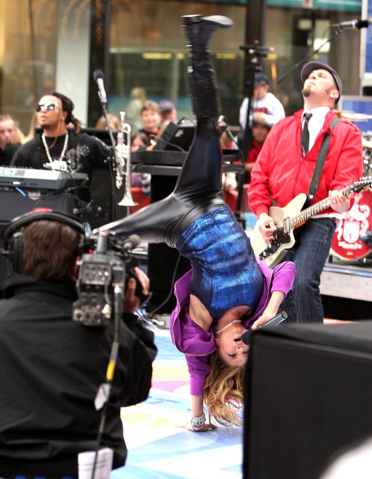 Fergie Performs Live On NBC's "Today" - May 20, 2008