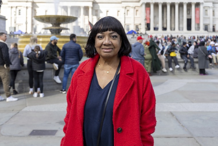 Diane Abbott joins pro-Palestine protestors in Trafalgar Square calling for a ceasefire in Gaza