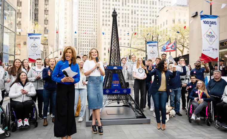 TODAY show countdown to the Paris Olympics