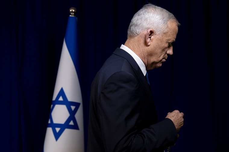 Benny Gantz Resigns During Press Conference As War Cabinet Alliance Frays