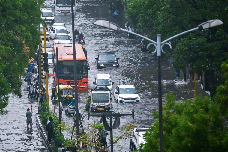 Flooding in northern India