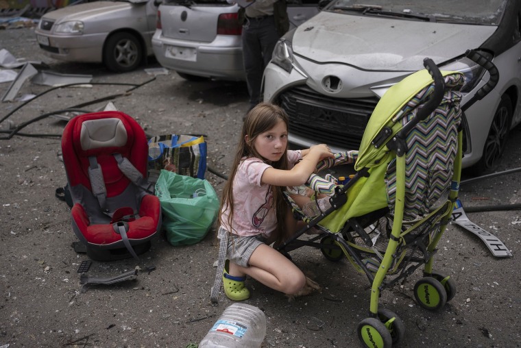 A major Russian missile attack across Ukraine on Monday killed at least 31 people and injured 154, officials said, with one striking a large children’s hospital in the capital of Kyiv, where emergency crews searched the rubble for victims. 