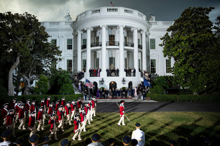 President Biden And First Lady Host NATO Allies And Partners At White House