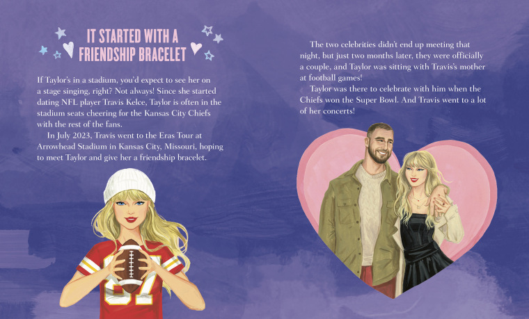 Travis Kelce makes an appearance in “Taylor Swift: A Little Golden Book Biography."