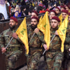 Hezbollah soldiers in Beirut, Lebanon