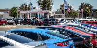 Vehicles for sale at an AutoNation Honda dealership