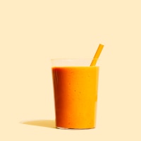 Everything Orange bone broth smoothie by Brodo.