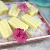 Katie Stilo's pina colada pops