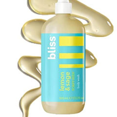 Bliss Lemon &amp; Sage Soapy Suds Body Wash | Gentle &amp; Hydrating for Supremely Soft Skin | Paraben , Cruelty Free | 17.0 fl oz