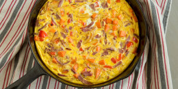 Corned beef frittata