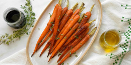 Balsamic Glazed Carrots