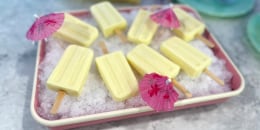 Katie Stilo's pina colada pops