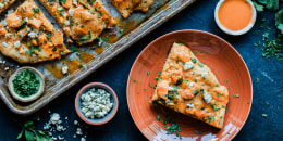 Buffalo Chicken Flatbread