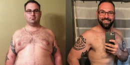 Before an dafter weight loss