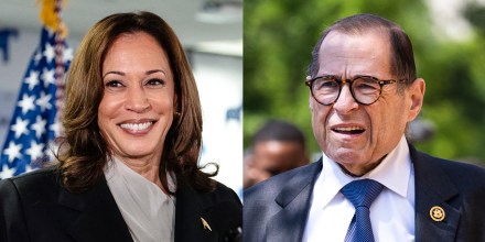Vice President Kamala Harris T her campaign headquarters in Wilmington, Del.; Rep. Jerrold Nadler, D-N.Y., on Capitol Hill.