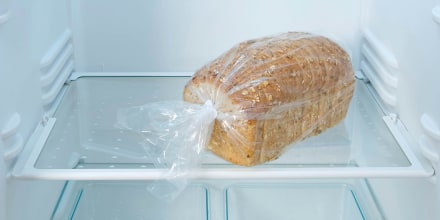 Whole Grain Bread in Fridge