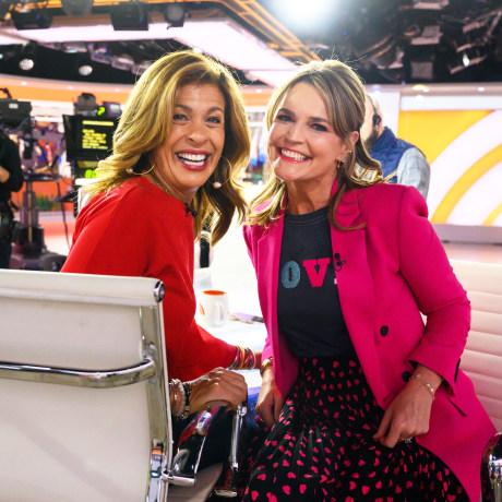 Hoda Kotb and Savannah Guthrie