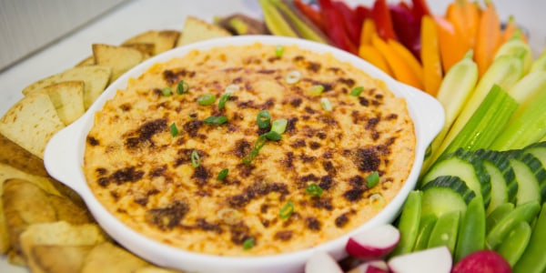 Hot Artichoke and Lobster Dip