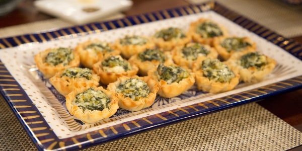 Spinach and Feta Tarts