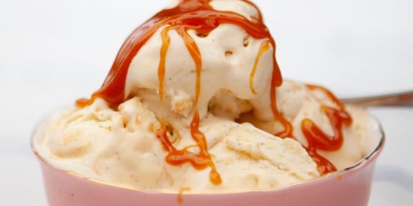 No-Churn Miso Caramel Ice Cream