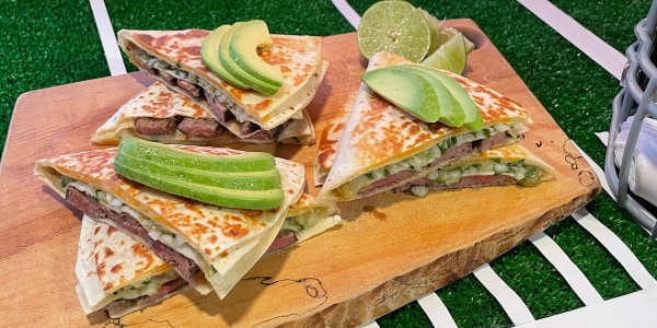 Siri Daly's Flank Steak Quesadillas