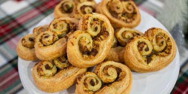 Pesto Palmiers