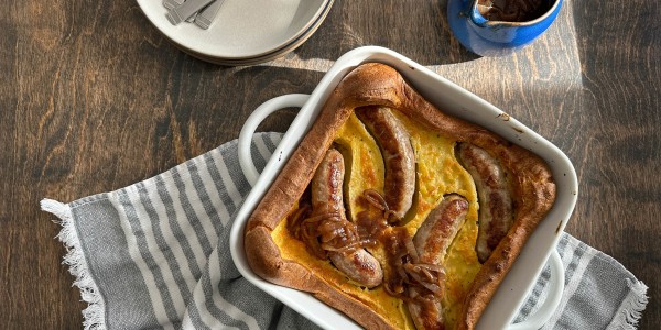 Toad in the Hole with Onion Gravy