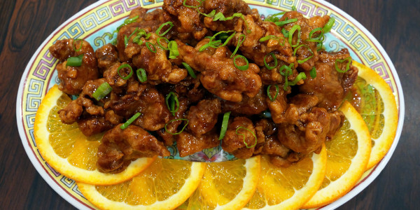 Air Fryer Orange Chicken