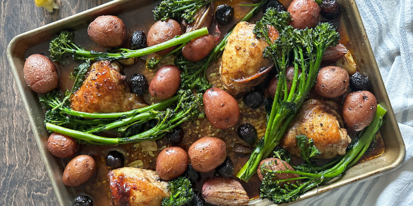 Figgy Sheet Pan Chicken